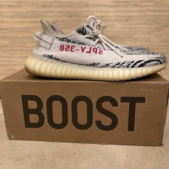 Yeezy Adidas Boost 350 V2 Zebra - Picture 1 of 5